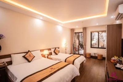 Triple Room with Mountain View — Roza Palace Cat Ba